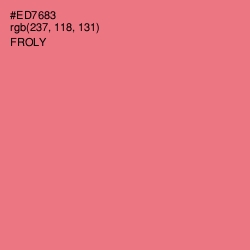 #ED7683 - Froly Color Image
