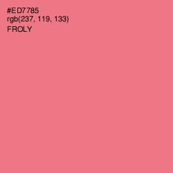 #ED7785 - Froly Color Image