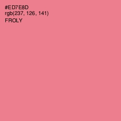 #ED7E8D - Froly Color Image