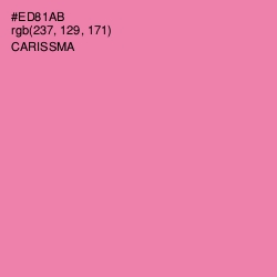 #ED81AB - Carissma Color Image