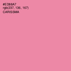 #ED88A7 - Carissma Color Image