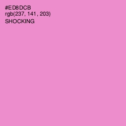 #ED8DCB - Shocking Color Image