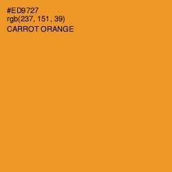 #ED9727 - Carrot Orange Color Image