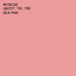 #ED9C9E - Sea Pink Color Image