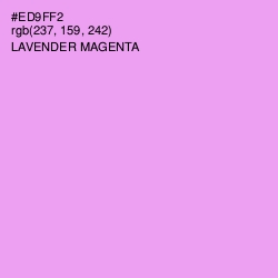 #ED9FF2 - Lavender Magenta Color Image