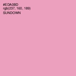 #EDA0BD - Sundown Color Image