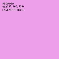 #EDA0E9 - Lavender Rose Color Image