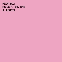 #EDA5C2 - Illusion Color Image