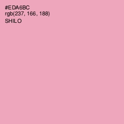 #EDA6BC - Shilo Color Image