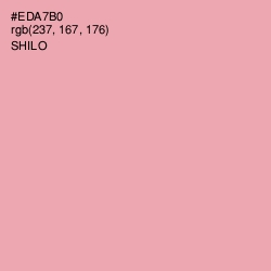 #EDA7B0 - Shilo Color Image