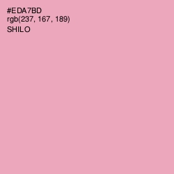 #EDA7BD - Shilo Color Image