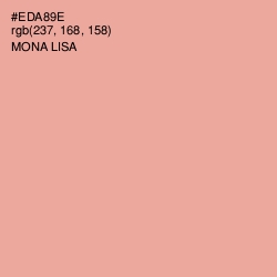 #EDA89E - Mona Lisa Color Image