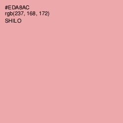 #EDA8AC - Shilo Color Image