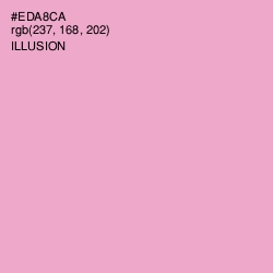 #EDA8CA - Illusion Color Image