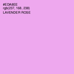 #EDA8EE - Lavender Rose Color Image