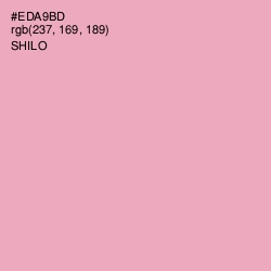 #EDA9BD - Shilo Color Image