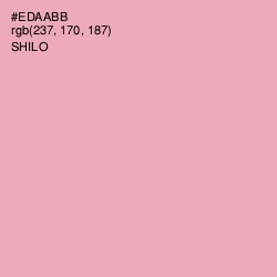 #EDAABB - Shilo Color Image