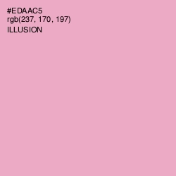 #EDAAC5 - Illusion Color Image