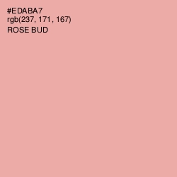 #EDABA7 - Rose Bud Color Image