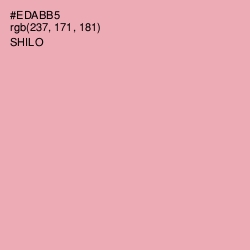 #EDABB5 - Shilo Color Image
