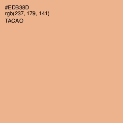 #EDB38D - Tacao Color Image