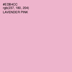 #EDB4CC - Lavender Pink Color Image