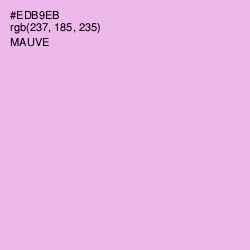 #EDB9EB - Mauve Color Image