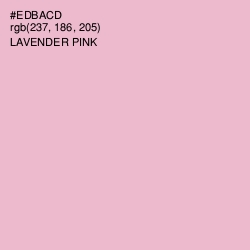 #EDBACD - Lavender Pink Color Image