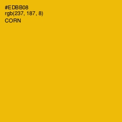 #EDBB08 - Corn Color Image