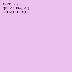#EDC1ED - French Lilac Color Image