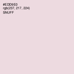 #EDD9E0 - Snuff Color Image
