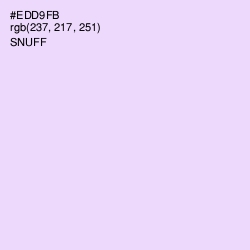 #EDD9FB - Snuff Color Image