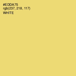 #EDDA75 - Golden Sand Color Image