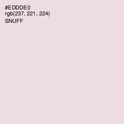 #EDDDE0 - Snuff Color Image