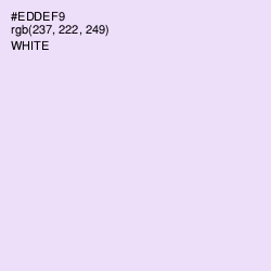 #EDDEF9 - Snuff Color Image