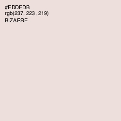 #EDDFDB - Bizarre Color Image