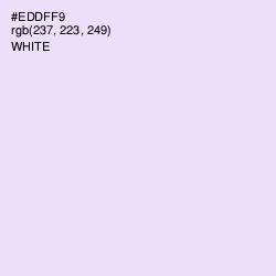 #EDDFF9 - Snuff Color Image