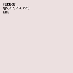 #EDE0E1 - Ebb Color Image