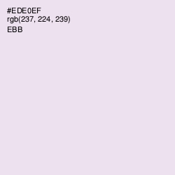 #EDE0EF - Ebb Color Image