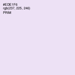 #EDE1F6 - Prim Color Image