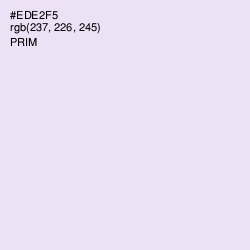 #EDE2F5 - Prim Color Image