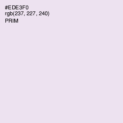 #EDE3F0 - Prim Color Image