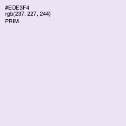 #EDE3F4 - Prim Color Image