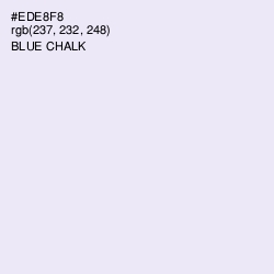 #EDE8F8 - Blue Chalk Color Image
