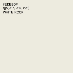 #EDEBDF - White Rock Color Image