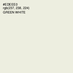 #EDEEE0 - Green White Color Image