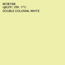 #EDEFAB - Double Colonial White Color Image