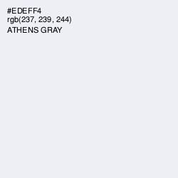 #EDEFF4 - Athens Gray Color Image