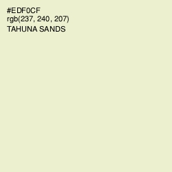 #EDF0CF - Tahuna Sands Color Image