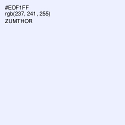 #EDF1FF - Zumthor Color Image